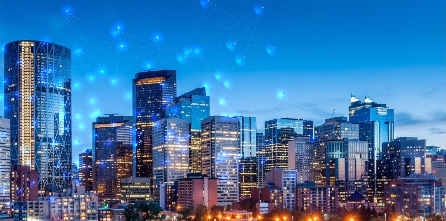 Downtown city skyline